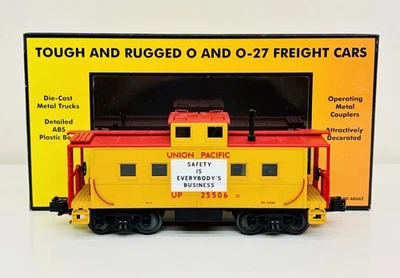 MTH RailKing Union Pacific Lighted Steel Caboose 30-7005F New - Image 1 of 4
