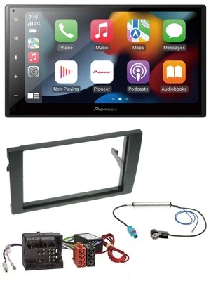 Pioneer DAB Bluetooth 2DIN USB MP3 Autoradio für Audi A4 B7 04-08 Aktivsystem MO - Bild 1 von 4