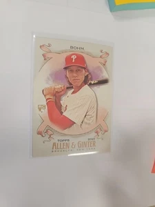 Topps Allen & Ginter 2021 cromado - Alec Bohm #100 (RC) Philadelphia Phillies  - Imagen 1 de 2