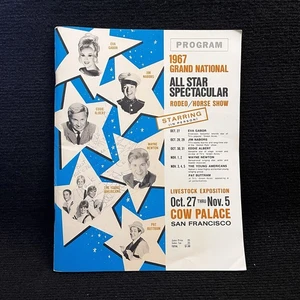 De colección 1967 Raro AllStar Rodeo Horse SF Ronald Reagan Wayne Newton Jim Nabors Gabor - Imagen 1 de 13