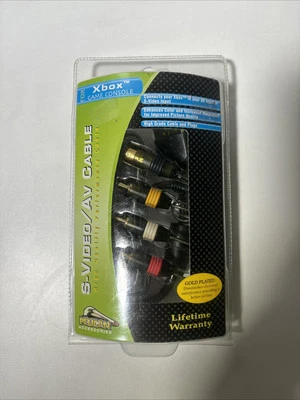 Pelican Xbox S-Video AV Cable Set (Never Used) (Gold Plated) - Image 1 of 4