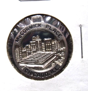 McCORMICK PLACE CHICAGO ILLINOIS  MEDALLION - Picture 1 of 2