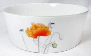 POPPY by Block Spal Round Open Serving Bowl 7.5" NEW Portugal Mary Lou Goetzer - Picture 1 of 8