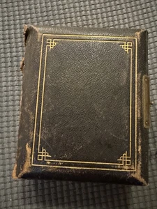 Antique Photo Album With 47 Images- 31 CDV’s - 16 Tintypes - Picture 1 of 23