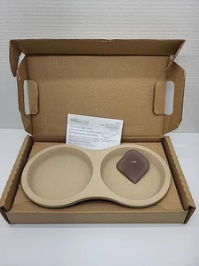 Pampered Chef Mikrowelle Doppel Eierkocher Steinzeug #1372, Neu im Karton Made in USA - Bild 1 von 19