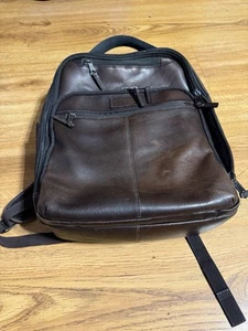Mochila para computadora portátil Renwick marrón socorro RFID viaje durante la noche - Imagen 1 de 6