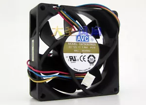AVC DATB0825B2S fan 80*80*25MM 12V 0.84A 4pin PWM Cooling Fan - Picture 1 of 3