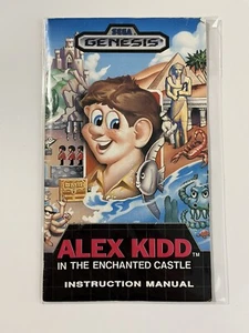 Alex Kidd in the Enchanted Castle Manual Only (Sega Genesis, 1990) - Imagen 1 de 2