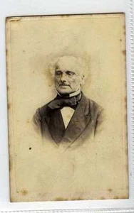 (Lc2300-453) Real Victorian CDV, Gentleman, Spectacles Gregson, Halifax - Picture 1 of 2