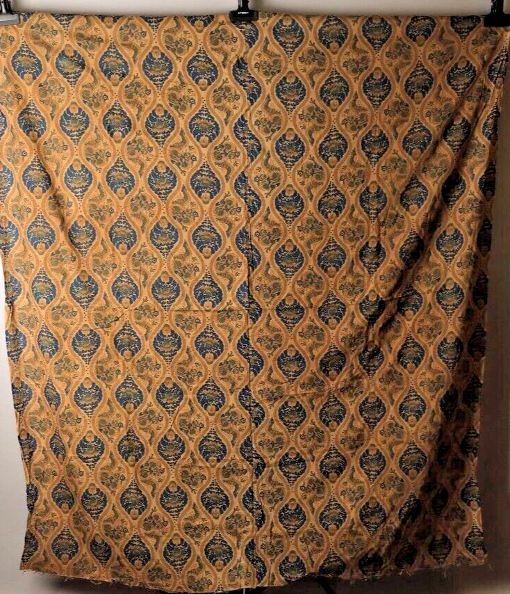 Raro histórico budista algodón textil dragones y diseño de perla divina!  UU53 Foto 1 de 4