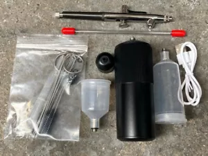 RC / Model / Hobby Rechargable Spray Gun Air brush compressor system NIB RRP £40 - Picture 1 of 7