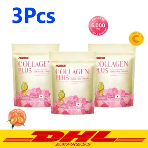 3xScotch Collagen Peptide & Collagen Plus 5,000 mg. High Vitamin C 170 ml. - Picture 1 of 5