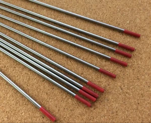 2.4mm x 150mm Red Tungsten 2% Th Thoriated DC Tig Welding Electrode  - Picture 1 of 1