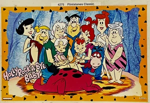 Vintage Classic Poster 1993 The Flintstones HollyRock-A-Bye Baby 21" x 32" Rare - Picture 1 of 1