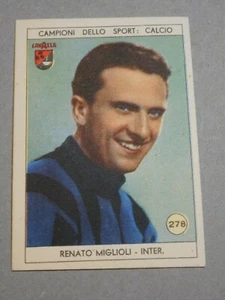 *** FIGUR LAVAZZA 1950 CHAMPIONS DELLO SPORT (FUSSBALL) *** MILLIOLI (INTER) !!! - Bild 1 von 2
