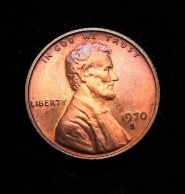 Centavo conmemorativo Lincoln de prueba de los años 70-S anverso de doble matriz Foto 1 de 2