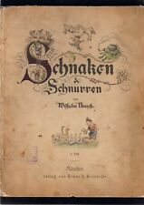 Wilhelm Busch - "Schnaken und Schnurren"  1. Teil    (Y-23)