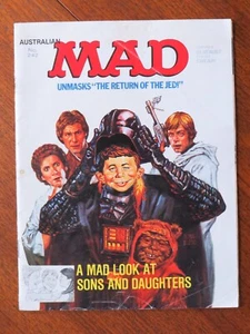 Mad magazine No. 242 1983 (Australian ed.) - Unmasks "Return of the Jedi" - Picture 1 of 5