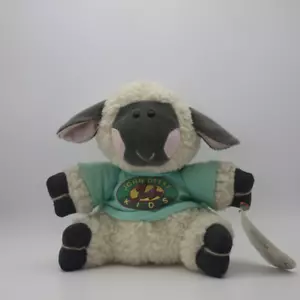 John Deere Kids Lamb 8 in Plush Sheep Deer Shirt Stuffed Animal - Picture 1 of 7