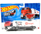 Hot Wheels Super Rigs Hw Target Bullseye's Big Rig Vehicle And Shopping Cart