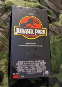 Original Jurassic Park VHS Tape (PG-13), 1993 Production, Pristine In Plastic - Picture 1 of 5