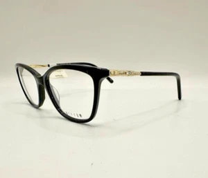 Helium Brille Brillengestell 4310 Schwarz Gold Jeweled 52-16-135 - Bild 1 von 12