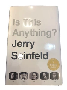 Jerry Seinfeld Autographed Signed 1ST ED 1ST PRINT "IS THIS ANYTHING?" Book - Picture 1 of 6