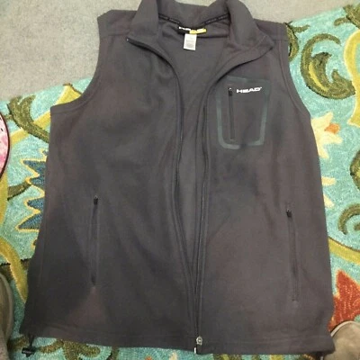 CHALECO POLAR CABEZA HOMBRE CREMALLERA FRONTAL CON BOLSILLOS GRIS L Foto 1 de 4