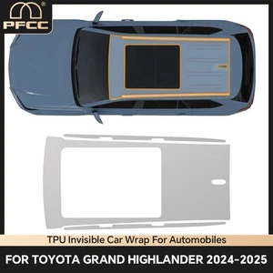 For Toyota Grand Highlander 2024-UP Sunroof Precut Paint Protection Film PPF TPU - Picture 1 of 20