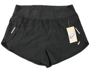 Pantalones Cortos para Correr Asics para Mujer L Entrenamiento Gimnasio Pull-On Cintura Elástica Ropa Activa Negros - Imagen 1 de 5