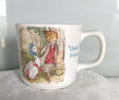 Child's Wedgewood Jemima Puddle-Duck  Cup Approx. 250 ml Capacity - Image 1 of 4
