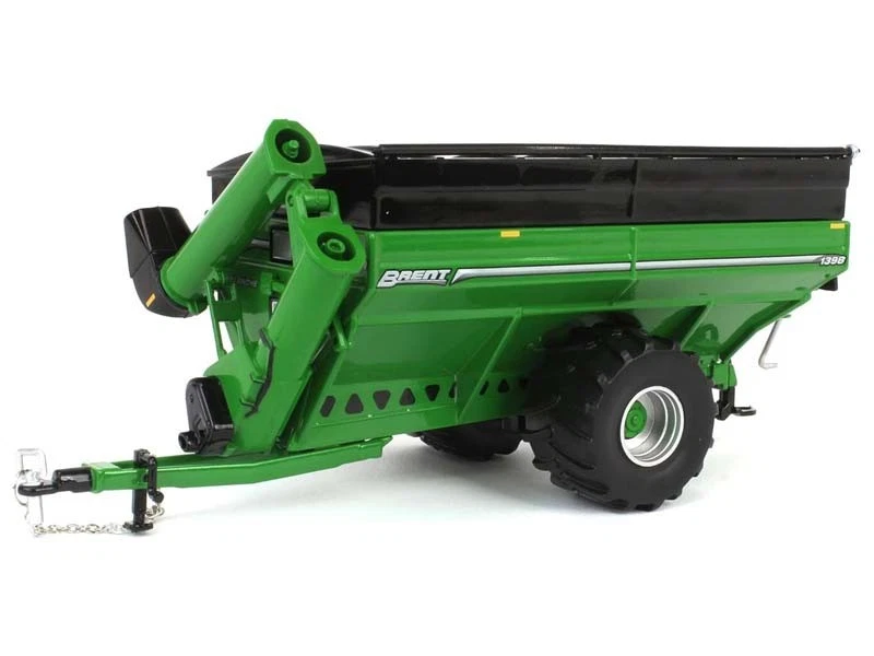 Brent 1398 Grain Cart w/ Flotation Tires - Green 1 64 Scale - SpecCast UBC062