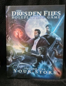 The Dresden Files - Your Story Volume 1 - Excellent Condition - RPG -Evil Hat HC - Picture 1 of 3