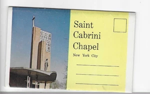 CARPETA DE POSTALES - CAPILLA DE SAN CABRINI - CIUDAD DE NUEVA YORK, NUEVA YORK - Imagen 1 de 2
