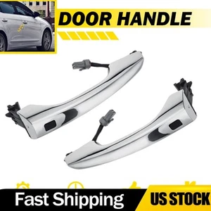Front Outside Door Handle LH+RH For 2017-2020 Hyundai Elantra Sedan w/Smart Key - Picture 1 of 10