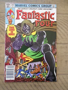 FANTASTIC FOUR #247 Marvel 1982 VF/VF+ 1st Kristoff Vernard Gemini mailer - Picture 1 of 3