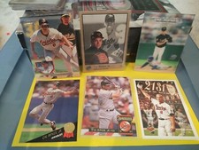 Cal Ripken Jr  6-card lot ~~ Donruss--Studio--Topps--   card with. 2131 games