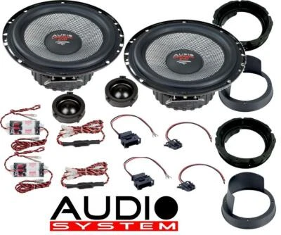 Audio System XFIT VW GOLF 4 EVO 2 Lautsprecher 165 mm 2-Wege GOLF 4 Compo System - Bild 1 von 2