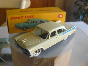 Dodge Royale Sedan      1/43 Dinky Toys atlas 191 Neuve en boite