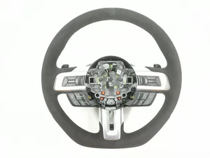 FORD MUSTANG 2018-22 GT350 GT350R GT500 SHELBY ALCANTARA STEERING WHEEL JR3Z-360 - Picture 1 of 10