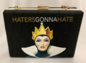 DISNEY VILLIANS BAG HATERS GONNA HATE Evil Queen (G2) - Foto 1 di 4