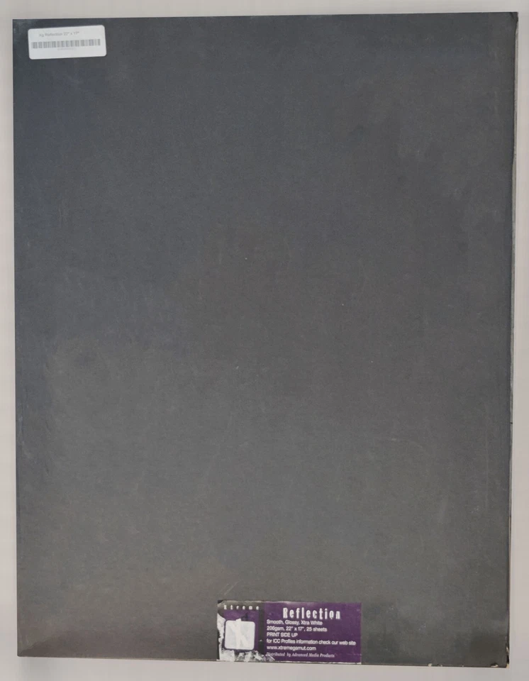 Reflection Smooth Glossy Xtra white, 206gsm 22x17", 25 sh, like canon glossy - Image 1 of 1