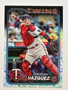 2024 Topps Christian Vazquez All-Star Game Foil ASG #654 Minnesota Twins - Picture 1 of 2