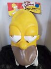 Nowy Homer Simpson RZADKI 1999 Maska dla dorosłych Przebranie Bonus Kostium Simpsonowie Vynyl