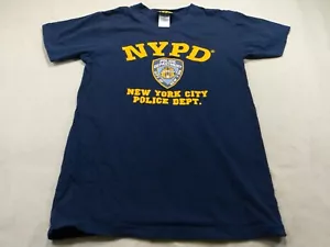 New York Police Department Shirt Mens Small NYPD Authentic Blue Offical - Picture 1 of 9