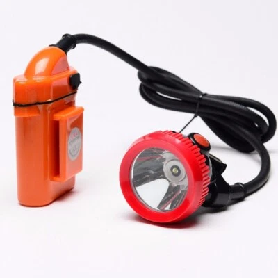 LED Mining Cap Lamp Safety Headlight Hunting Light Rechargeable Lamp KL4.8LM - Image 1 of 4