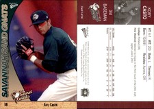 Kory Casto 2004 MultiAd Savannah Sand Gnats #5 Card *AutographDen*