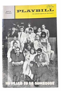 FIRST PLAYBILL for "NO PLACE TO BE SOMEBODY" ANTA Theater NYC 1970 - Picture 1 of 5