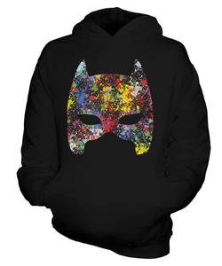 MASK KIDS HOODIE PULLOVER HOODY BOYS GIRLS TODDLER - Picture 1 of 14
