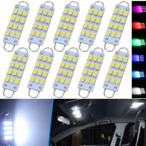 10X 12SMD-LED 562 Interior Courtesy|Dome|Map Light Bulb|Luggage|Trunk Light Bulb - Picture 1 of 29
